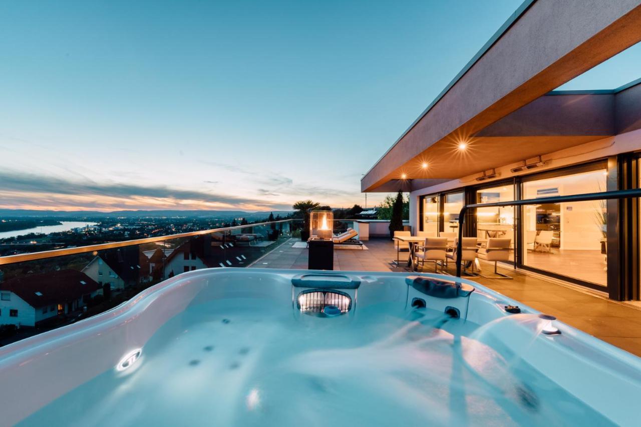 Traumblick Trifft Luxus! Weitersburg Exterior foto