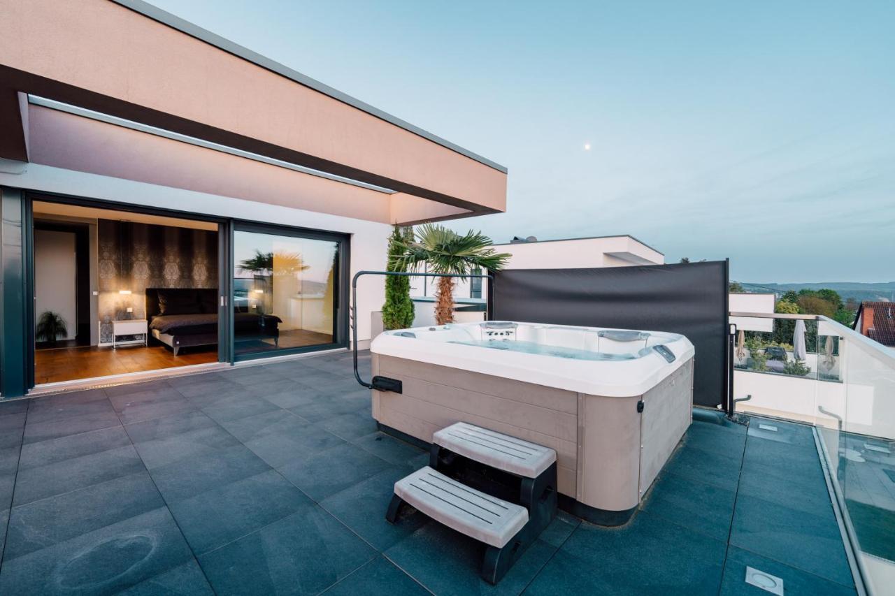 Traumblick Trifft Luxus! Weitersburg Exterior foto